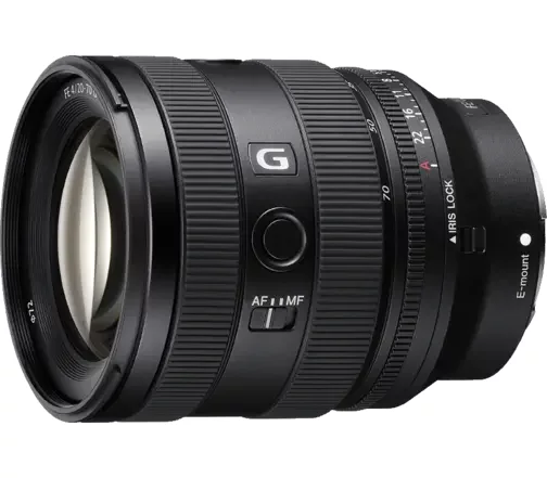 FE 20-70mm F4 G Compact, Lightweight Standard Zoom Lens Covers Ultra-wide 20 Mm To 70 Mm