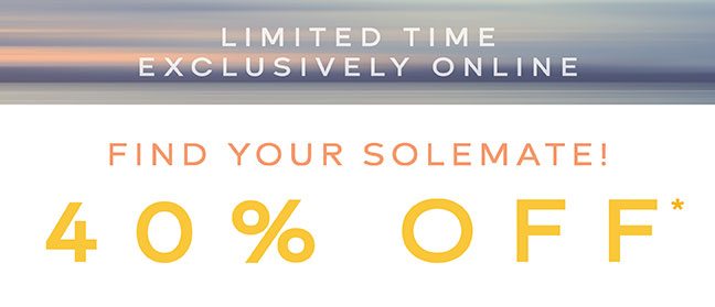 40% off Dresses, Shorts, Capris & Sandals