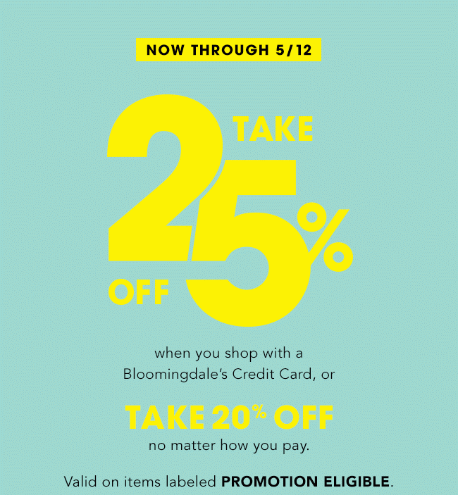 TAKE 25% OFF