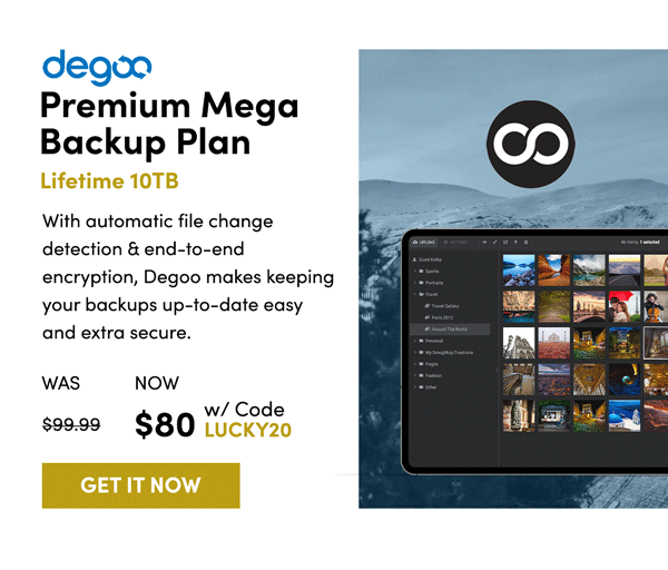 degoo Premium Backup Plan | Get It Now