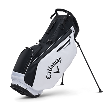 Black and White Fairway 14 Stand Bag