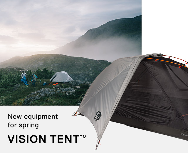 Just arrived: Ghost™ in new colors, new Vision™ tent. - Mountain