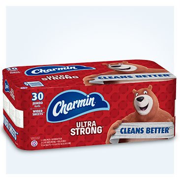 Charmin Ultra Soft Toilet Paper 30 Jumbo Rolls, Bath Tissue