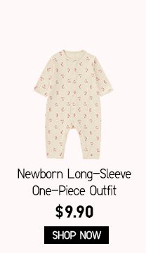 Newborn Long-Sleeve One-Piece Outfit - SHOP NOW