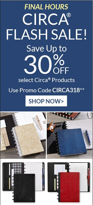 Up to 30% Off Circa
