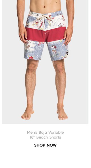 Product 1 - Men's Baja Variable 18 In Beach Shorts