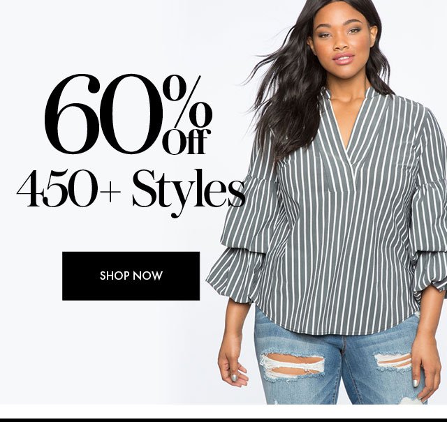 60% Off 450+ Styles 