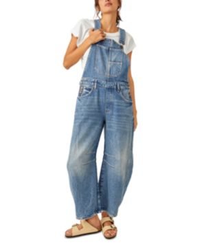 Free People We The Free Good Luck Overalls