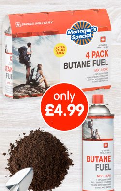 Swiss Military Butane Gas 4pk