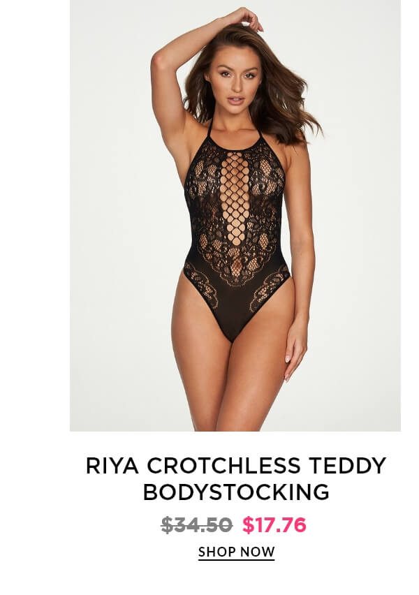 Riya Crotchless Teddy Bodystocking