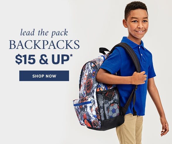 $15 & Up Backpacks