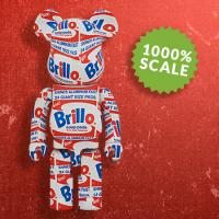 Be@rbrick Andy Warhol “Brillo” 1000% Bearbrick by Medicom Toy