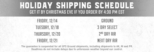 HolidayShipping