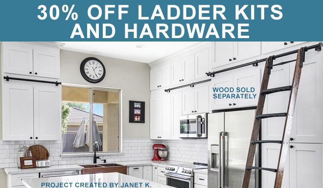 30% Off Ladder Kits and Hardware