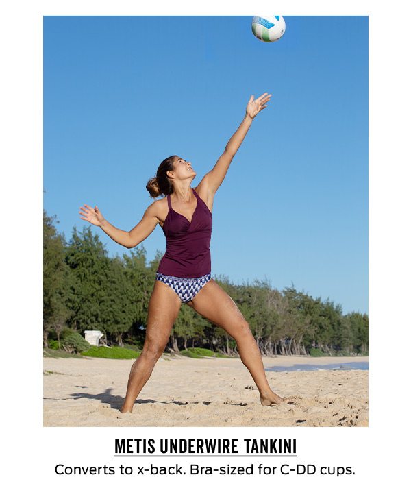 Metis Underwire Tankini | Converts to x-back >