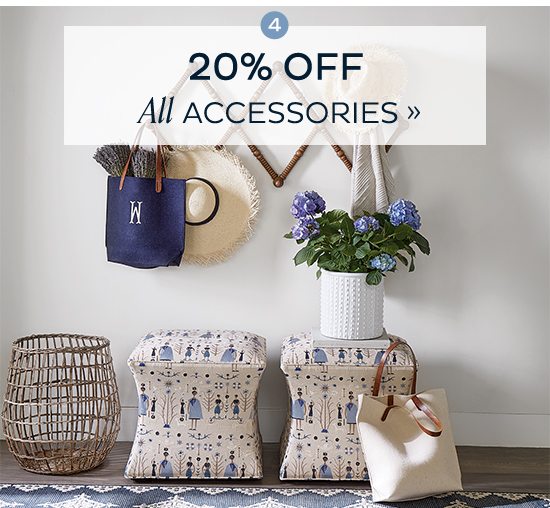 20% Off Accessories*