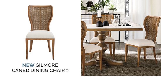 NEW Gilmorre Caned Dining Chair