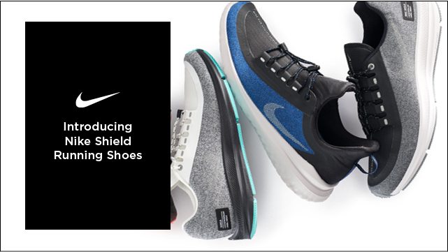 shop nike shield running shoes. new at kohl's!