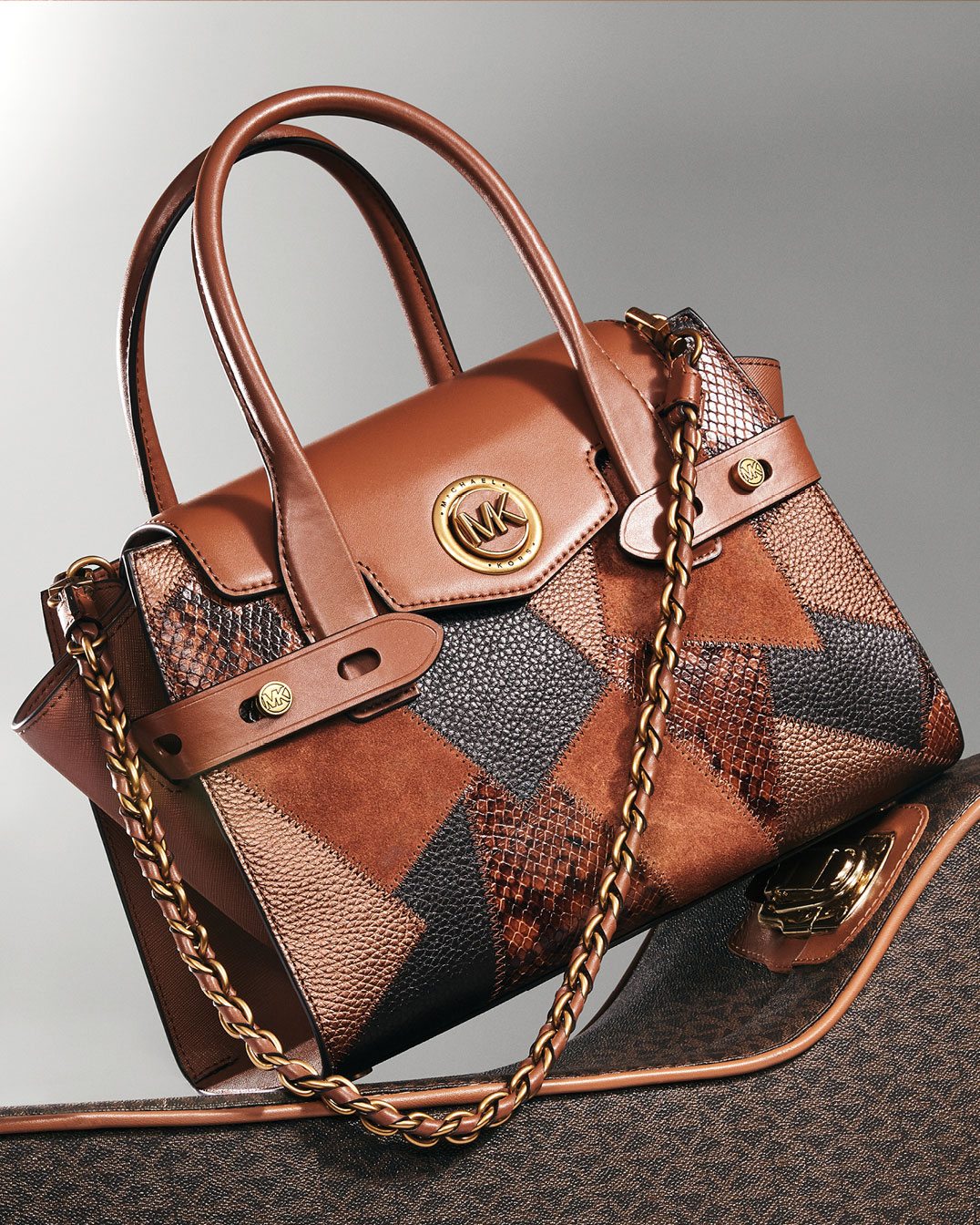 michael kors carmen patchwork