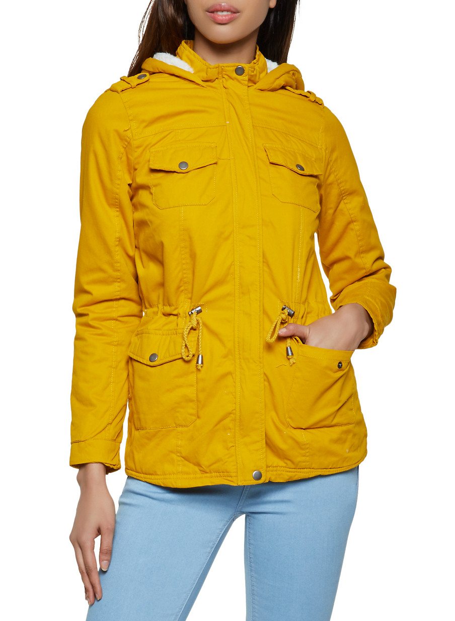 Sherpa Lined Anorak Jacket