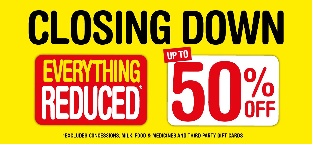 CLOSING DOWN