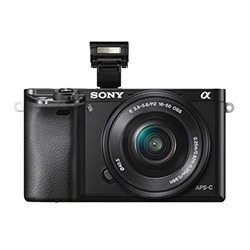 SONY ALPHA A6000 W/16-50MM LENS (BLACK)
