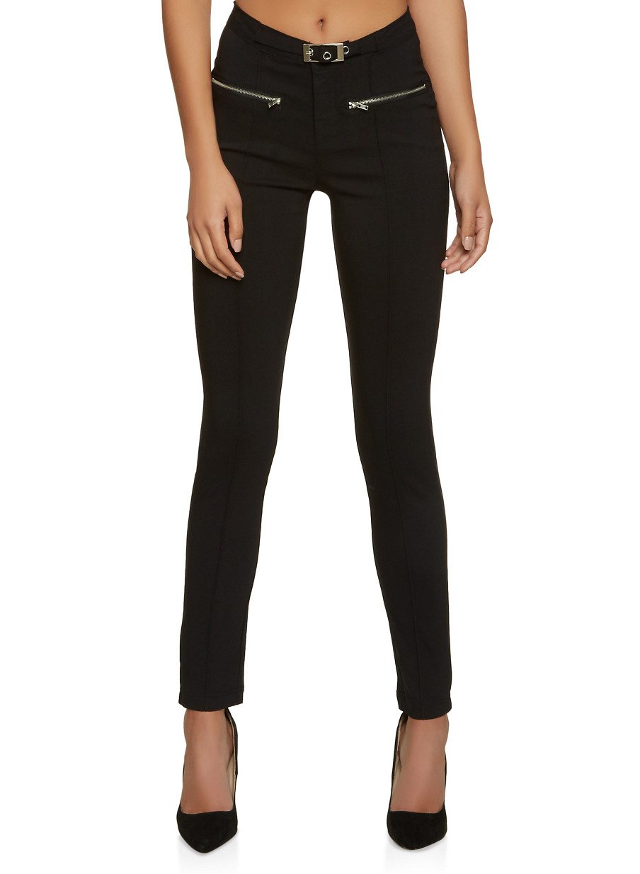 Stretch Pintuck Dress Pants