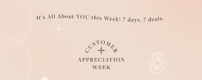 Introducing Customer Appreciation Week
