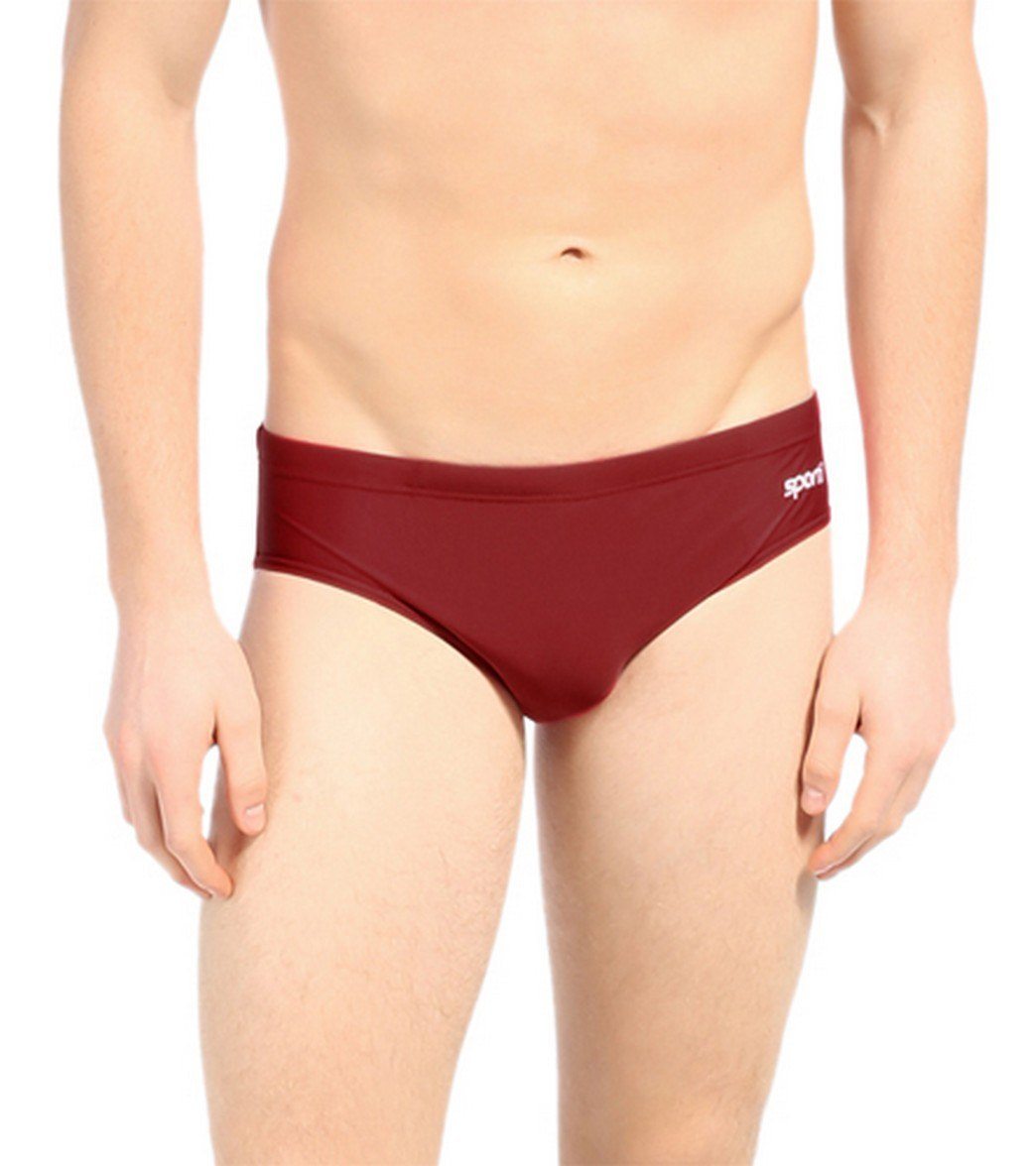 Sporti Solid Brief Swimsuit (22-44)