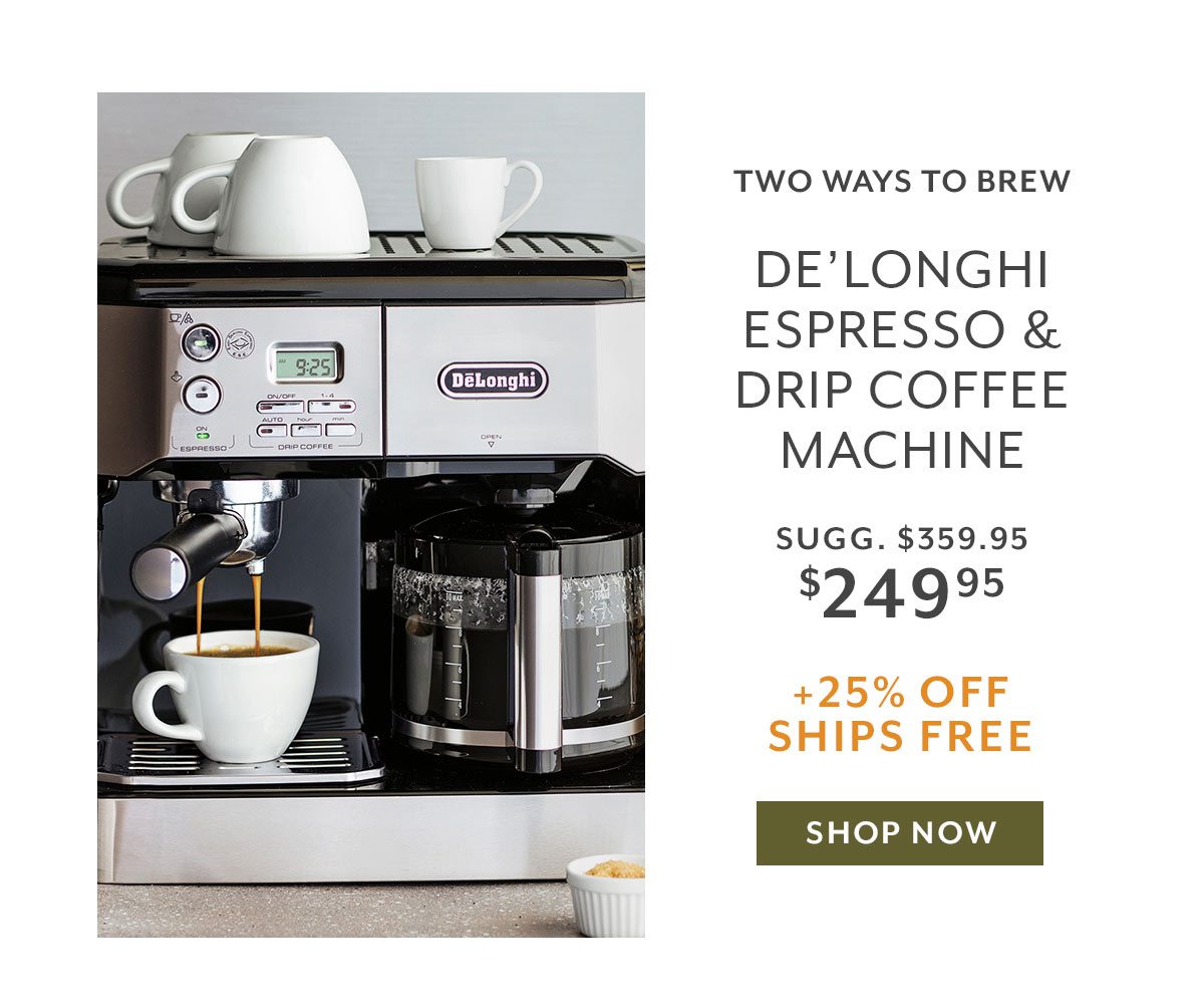 De'Longhi Espresso & Drip Coffee Machine