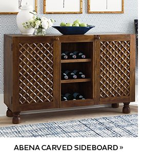 Abena Carved Sideboard