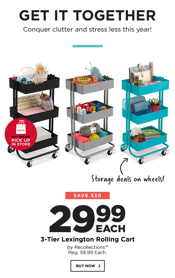 LEXINGTON ROLLING CART