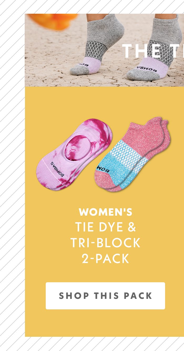 The Trendsetter | Women's Tie Dye & Tri-Block 2-Pack | Shop This Pack