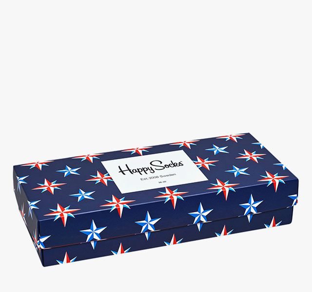 Happy Socks Nautical Pattern Socks Gift Box