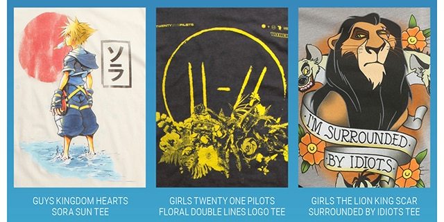 Black Friday Preview Online Only All Tees $10