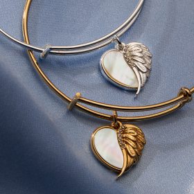 Wings of Protection Charm Bangle | Shop Now
