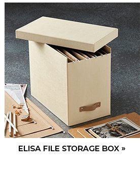 Elisa File Storage Box