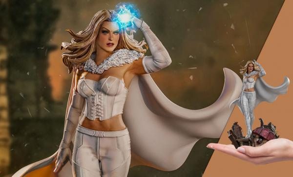 Emma Frost Statue by Iron Studios