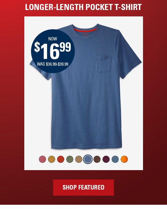Pocket T-Shirt | Shop Featured