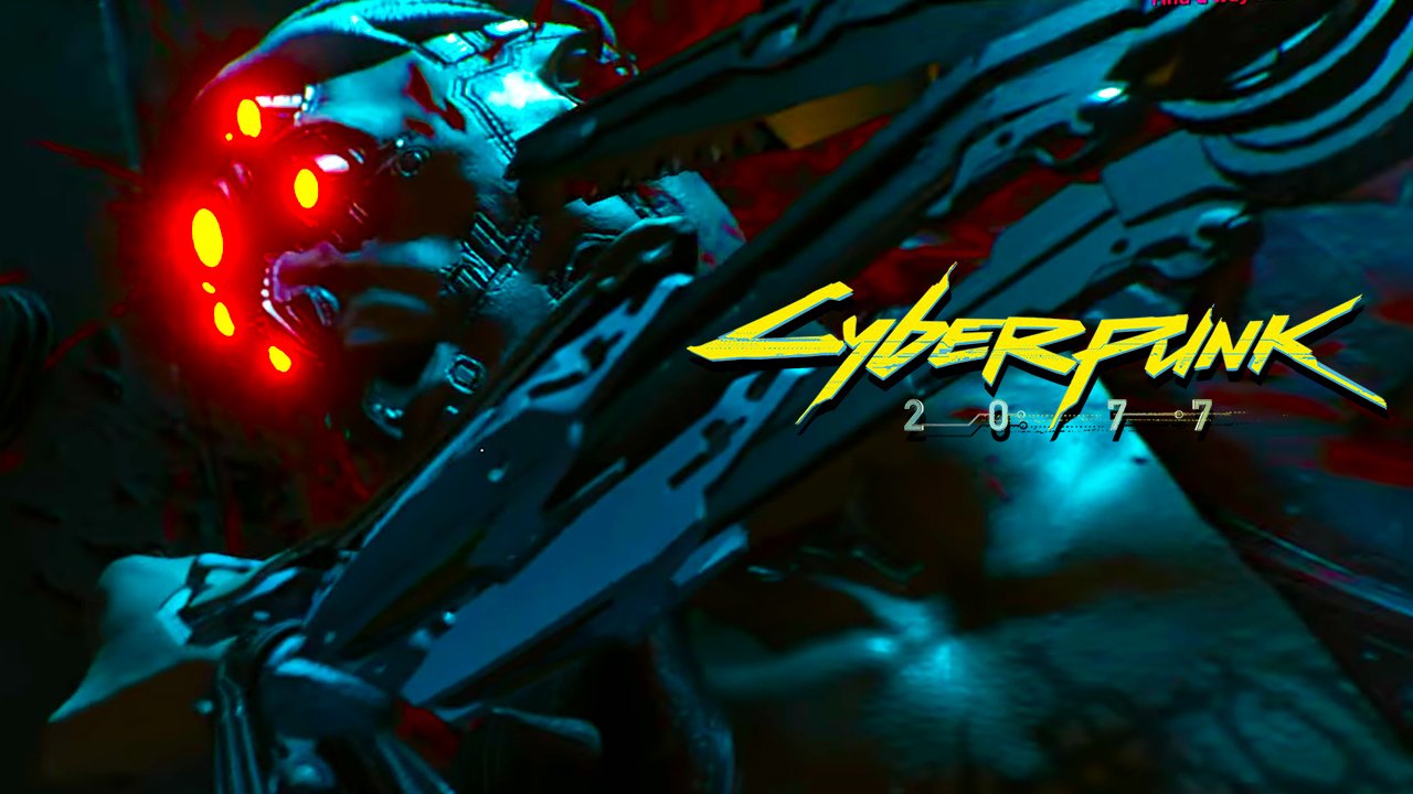 Cyberpunk 2077 бой. Демка по киберпанку.