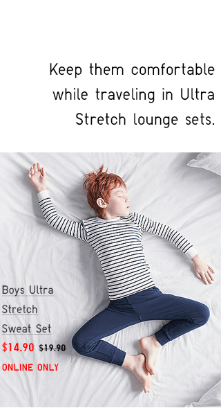 BOYS ULTRA STRETCH SWEAT SET $9.90