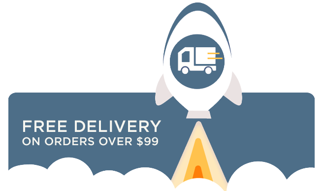 Free delivery on orders over $99. Shop Now