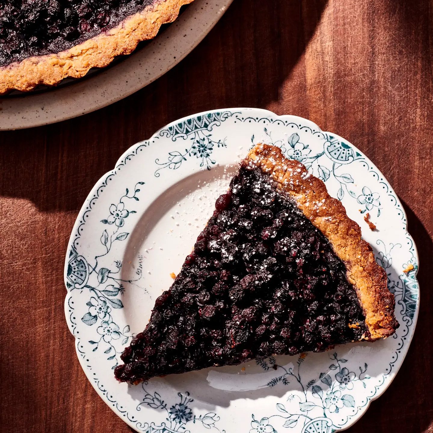 Wild Blueberry Tart