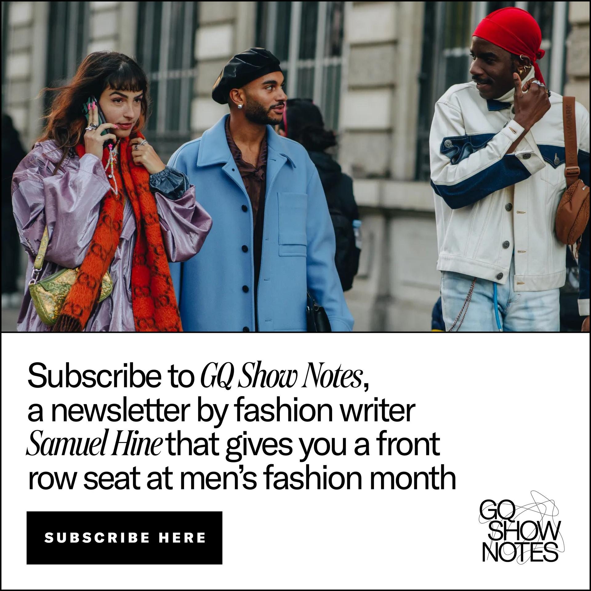 Sign up for the GQ Style Digest newsletter