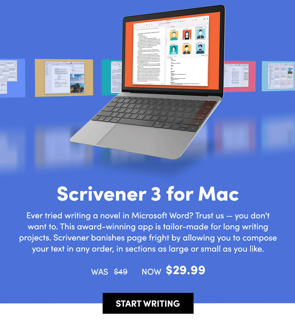 Scrivener 3 for Mac | Start Writing 