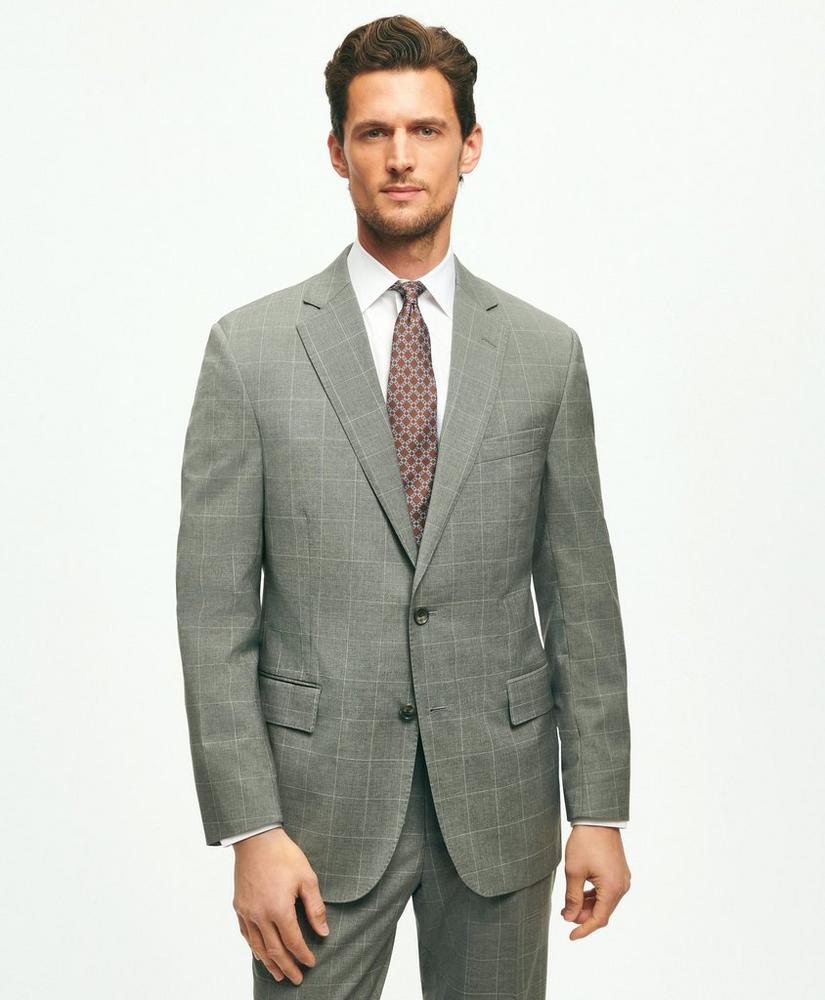 Classic Fit Windowpane 1818 Suit