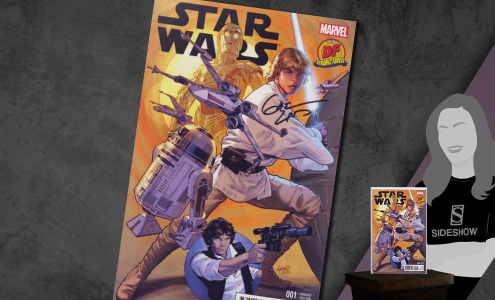 Star Wars #1 Variant Comic Book Signed by Greg Land (Dynamic Forces)