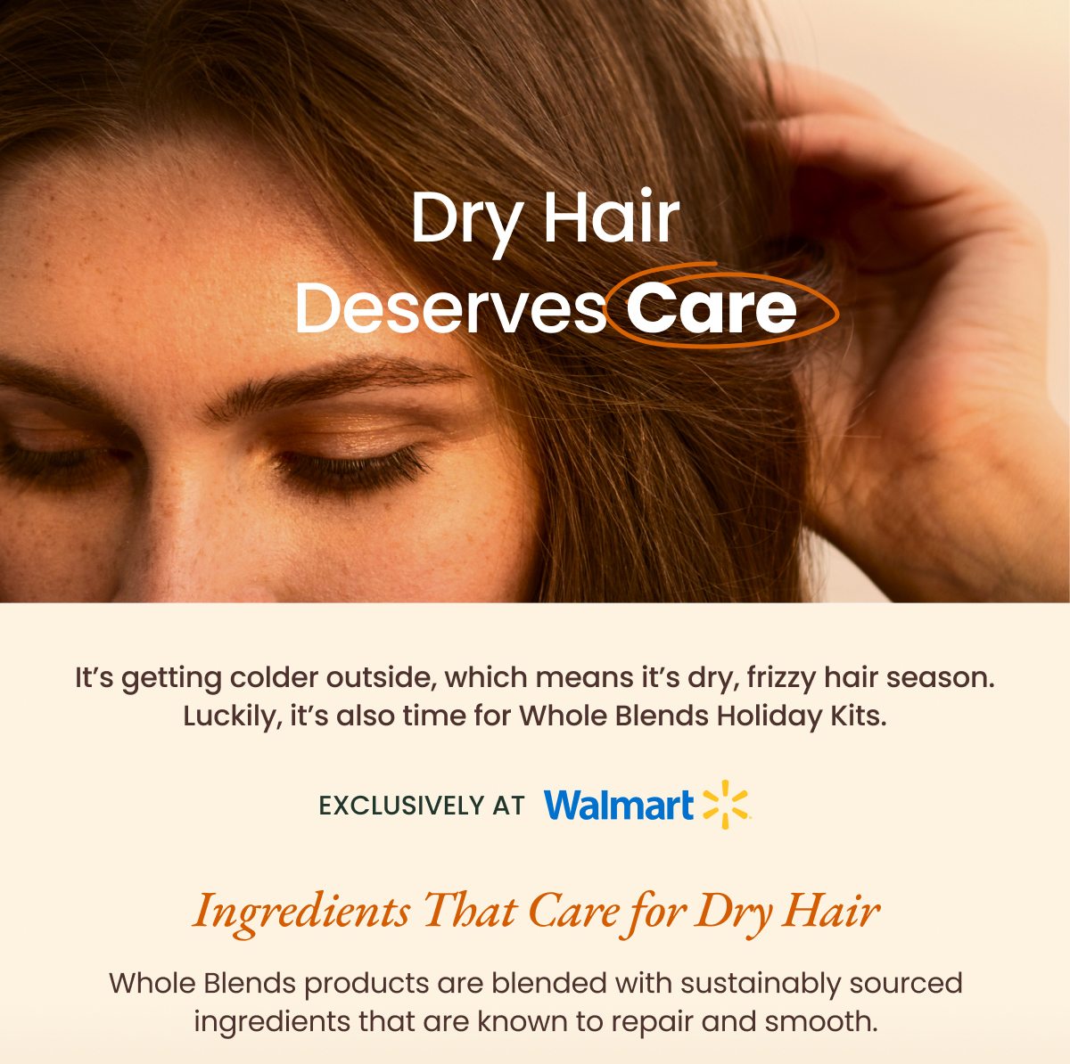 Dry Hair Deserves Care