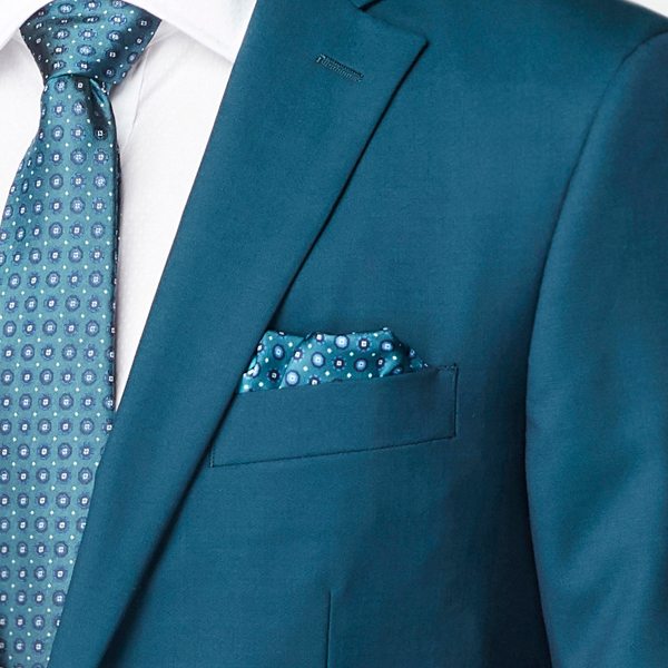 chatham teal suit