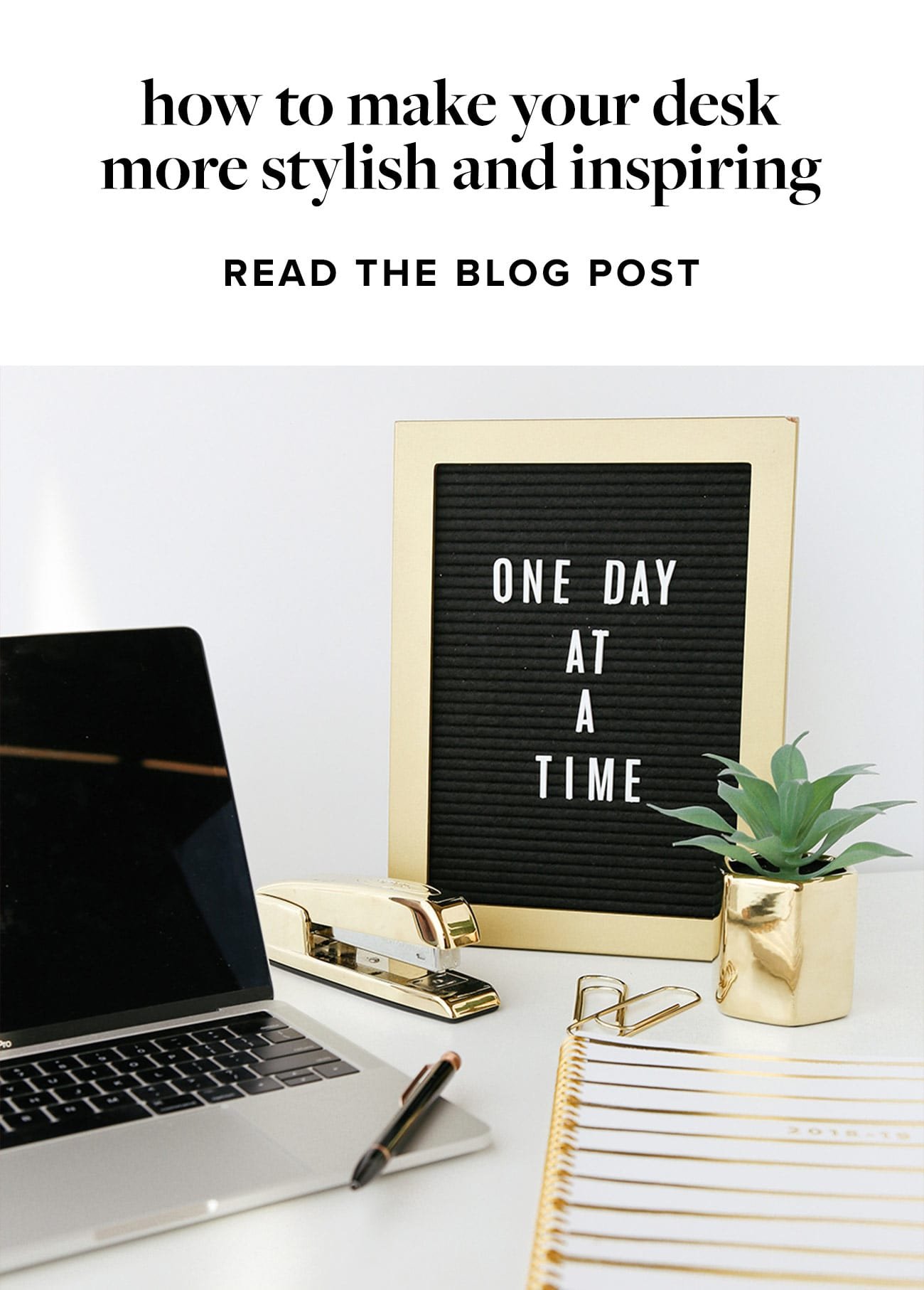 How To Make Your Desk More Stylish And Inspiring 